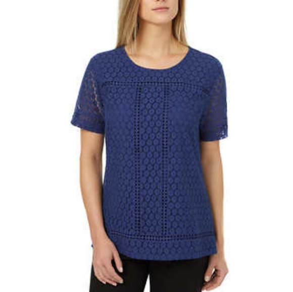 Badgley Mischka Tops - Badgley Mischka Lace Top